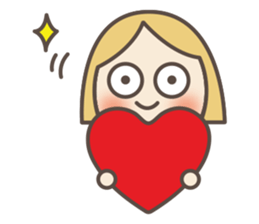 cute face pinky today is sunny day sticker #12746335