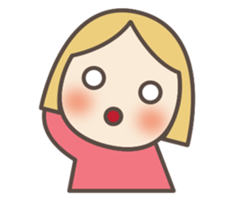 cute face pinky today is sunny day sticker #12746338