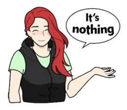 Byuti (English) sticker #12746990