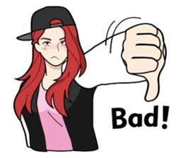 Byuti (English) sticker #12746998