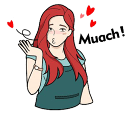 Byuti (English) sticker #12747003