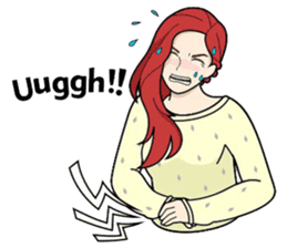 Byuti (English) sticker #12747004