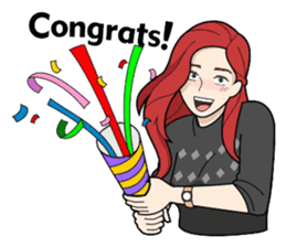 Byuti (English) sticker #12747005