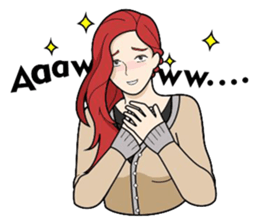 Byuti (English) sticker #12747006