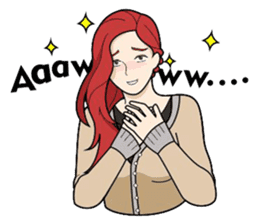 Byuti (English) sticker #12747006