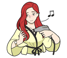 Byuti (English) sticker #12747010