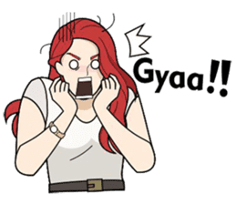 Byuti (English) sticker #12747011