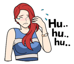 Byuti (English) sticker #12747014