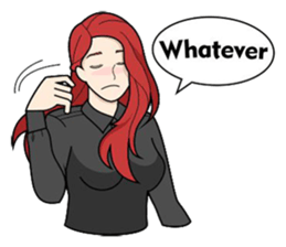 Byuti (English) sticker #12747015