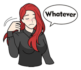 Byuti (English) sticker #12747015