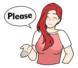 Byuti (English) sticker #12747017