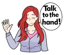 Byuti (English) sticker #12747022