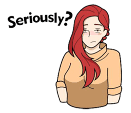 Byuti (English) sticker #12747024