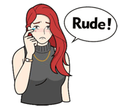 Byuti (English) sticker #12747027