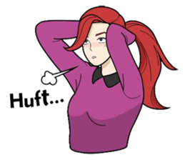 Byuti (English) sticker #12747028