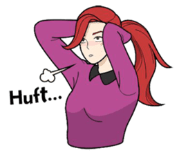 Byuti (English) sticker #12747028