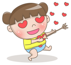 Cute Baby Dana sticker #12747078