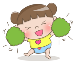 Cute Baby Dana sticker #12747107