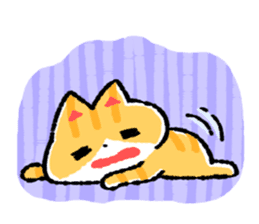 cute cat GOEMON (ENGLISH) sticker #12747382