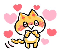 cute cat GOEMON (ENGLISH) sticker #12747386