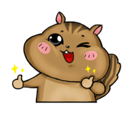 Daily Chipmunk sticker #12747621