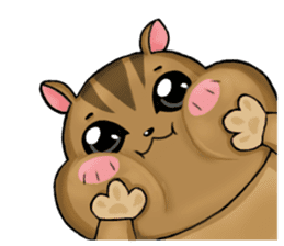 Daily Chipmunk sticker #12747622