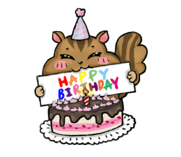 Daily Chipmunk sticker #12747628