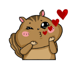 Daily Chipmunk sticker #12747635