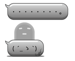 Colorful text and face (Animated) sticker #12748020