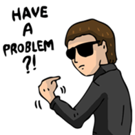 Bob & The Pessimistic (Noise Market) sticker #12748362