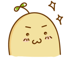 Lazy Potato Man sticker #12749240