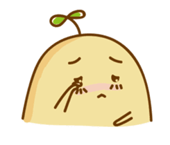 Lazy Potato Man sticker #12749257