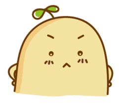 Lazy Potato Man sticker #12749262