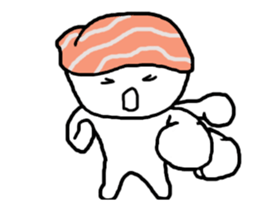 Move? Sushi kid-chan 3 sticker #12749634