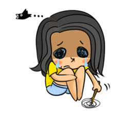 I don't care. sticker #12750050