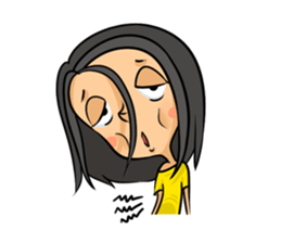 I don't care. sticker #12750082