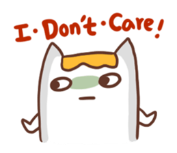 Agar Cat sticker #12750197