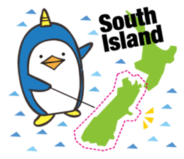 Travel New Zealand with Ikkaku sticker #12750231