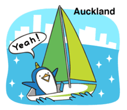 Travel New Zealand with Ikkaku sticker #12750233