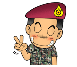 Royal Thai Army Special Forces sticker #12751004