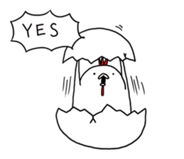 funny a doodle doo sticker #12751092