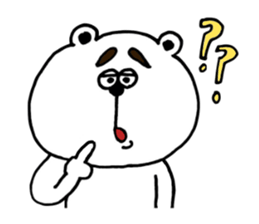 white bears ver.2 sticker #12751902