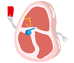 butcher's shop sticker #12751987