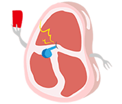 butcher's shop sticker #12751987