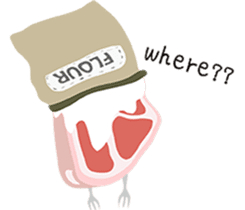 butcher's shop sticker #12751988