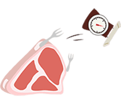 butcher's shop sticker #12752001