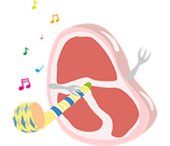 butcher's shop sticker #12752003