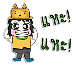 Hello! My name is Minori.^___^ sticker #12752644