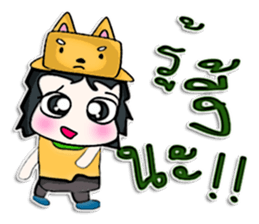 Hello! My name is Minori.^___^ sticker #12752659