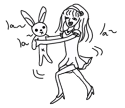 we are nobody sticker #12753690